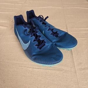 Nike Zoom Rival M Track Spikes Blue Size 9 AH1020-300